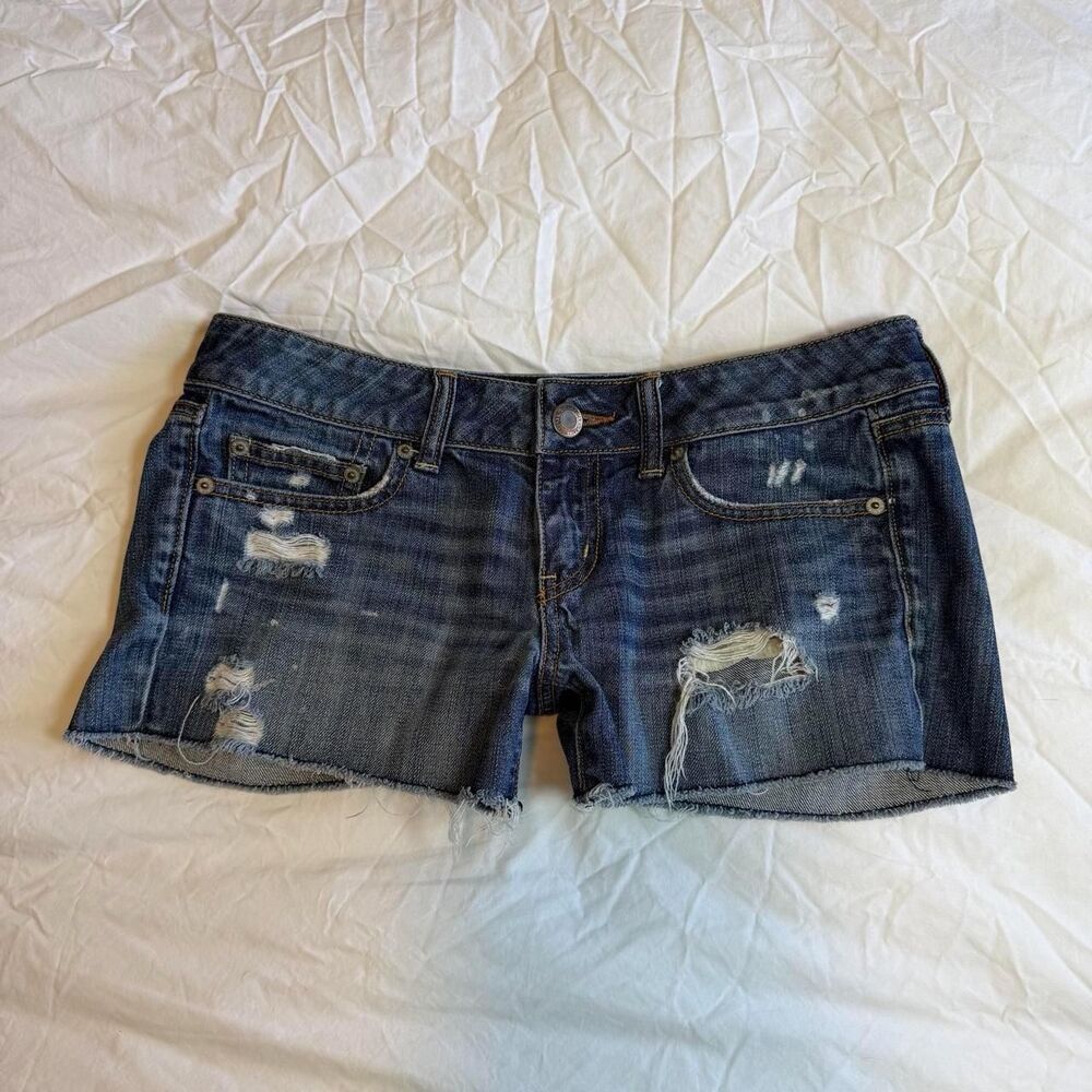 American-eagle Women's Blue and Navy Shorts